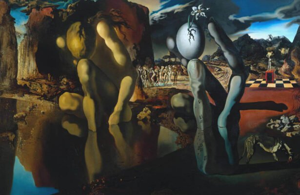 Metamorphosis of Narcissus by Salvador Dali 