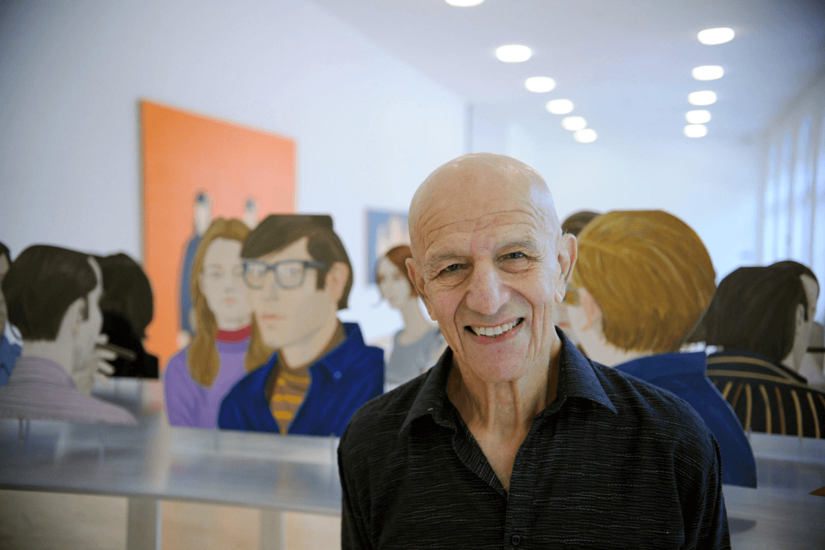 The Development of Alex Katz's Signature Style